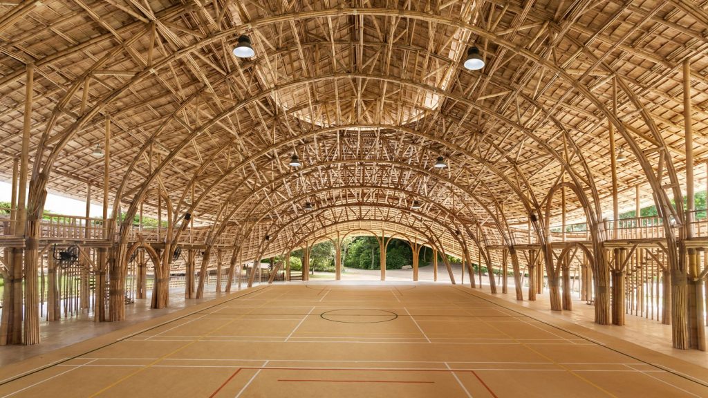 Bamboo sports hall, Chiangmai