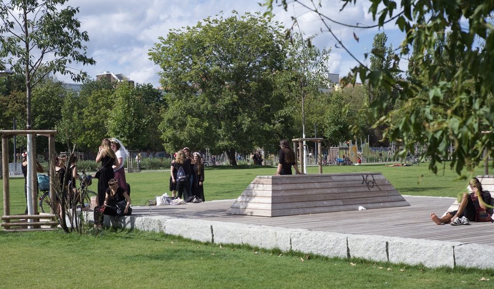 New playfield, Mauerpark, Berlin 2020